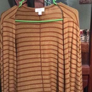 Guc lularoe long cardigan large